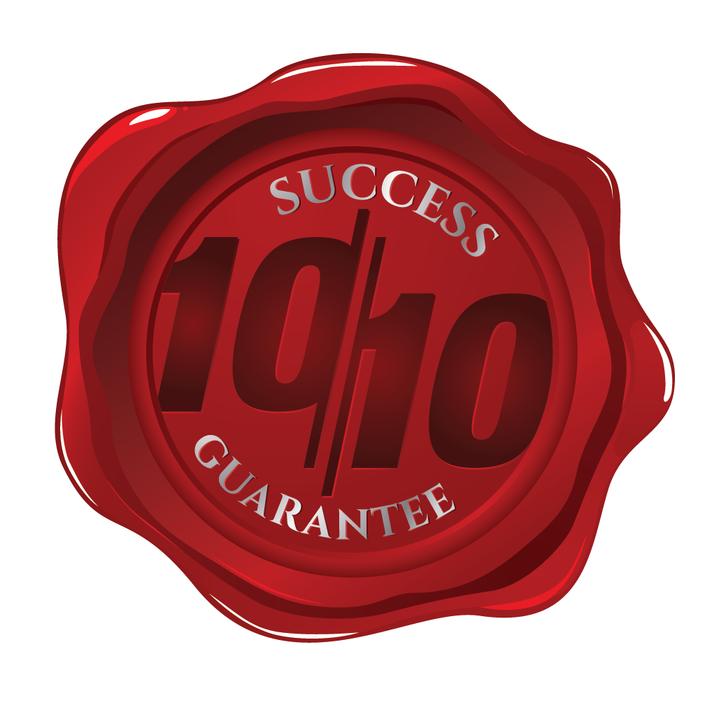 BNI 10 times investment in 10 months Guarantee Seal
